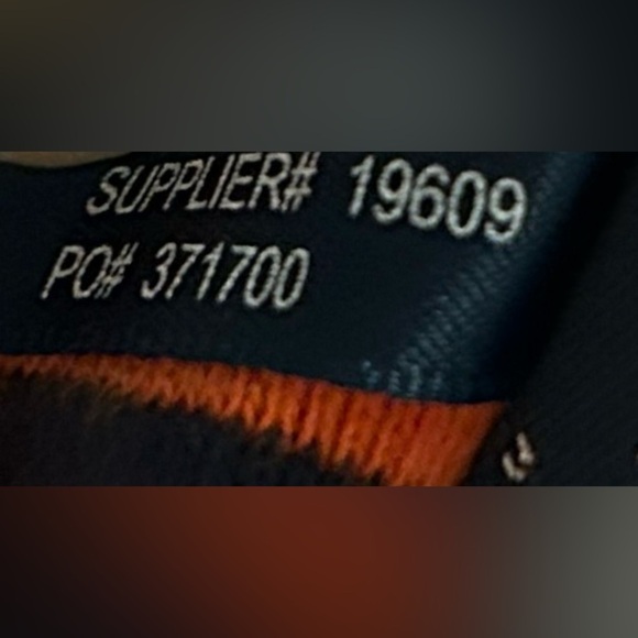 Ralph Lauren Sport Orange And Navy Blue Striped Long Sleeve Size‎ L - Picture 5 of 9